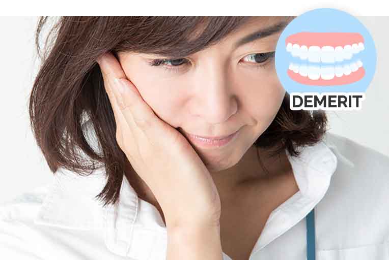 インビザラインで治療できないケースもある