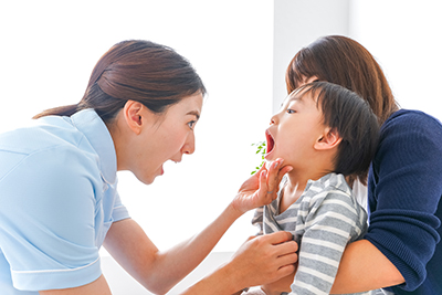 子どもの唇の裏側に水ぶくれができて治らない！対処法は？